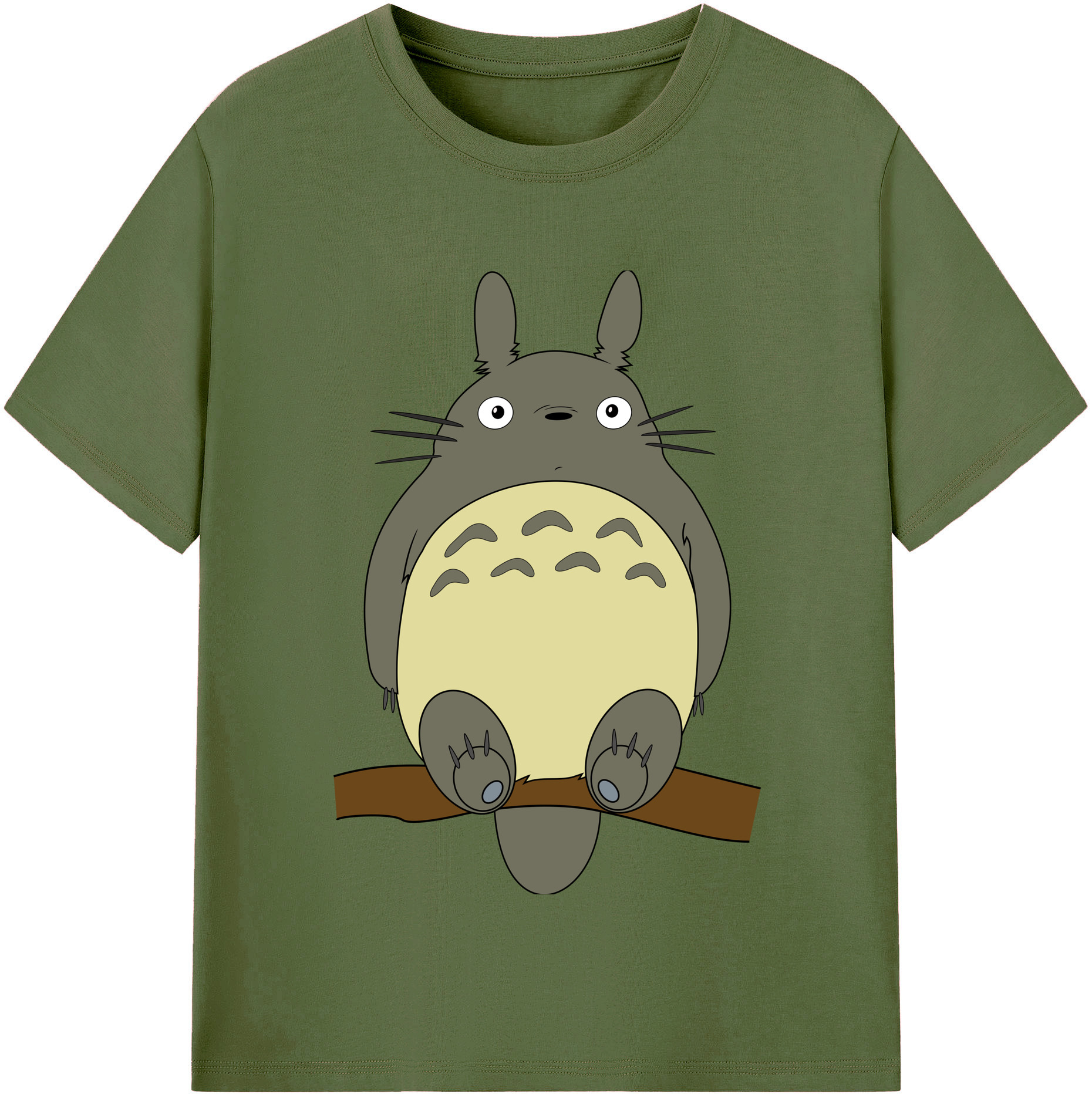 （画像用） となりのトトロ 草壁メイ 草壁サツキ My Neighbor Totoro Satsuki Kusakabe Mei Kusakabe 綿100％半袖Tシャツ（フロントプリント）